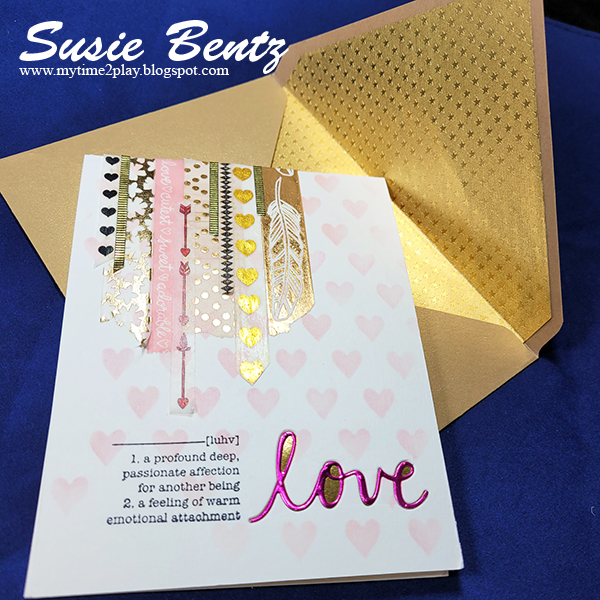 My Time To Play: Create a Washi Tape Valentine with Eileen Hull